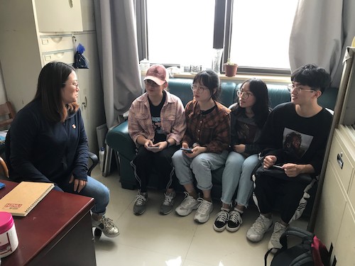 发展对象第八小组与进行基层党组织调研